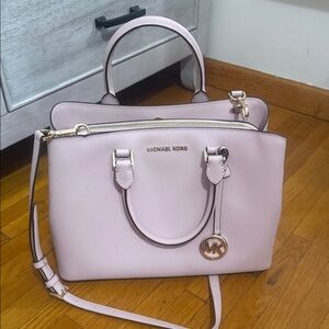 Michael Kors Light Pink Satchel Bag